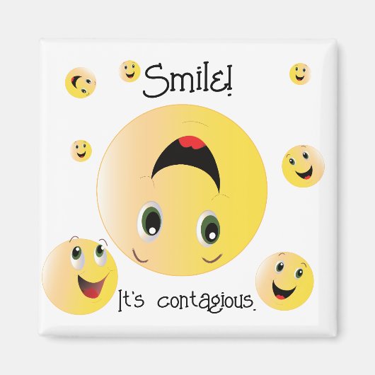 Lach. Het is besmettelijk Magneet (Voorkant)