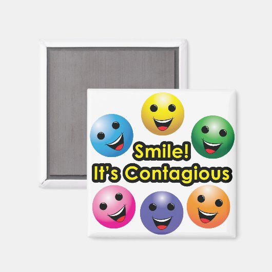 Lach! Het is besmettelijk - Magnet (Voorkant / Achterkant)