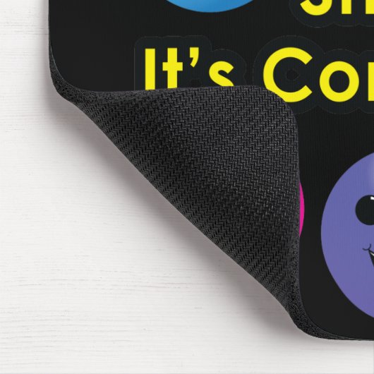 Lach! Het is besmettelijk - muispad Muismat (Hoek)