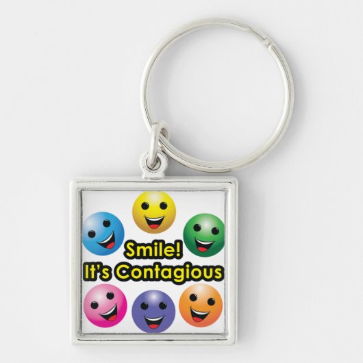 Lach! Het is besmettelijk Sleutelhanger (Voorkant)