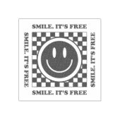 Lach het is gratis rubberstempel (Afrduk)
