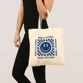 Lach het is gratis tote bag (Voorkant (product))