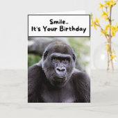 Lach. Het is jouw verjaardag Kaart (Gele Bloem)