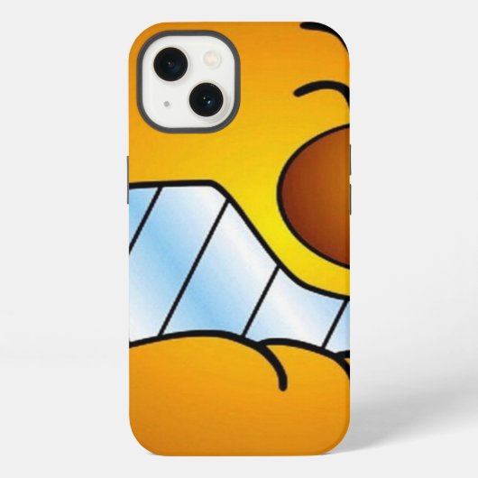 Lach - Ik heb pijn - iPhone Hoesje (Achterkant)