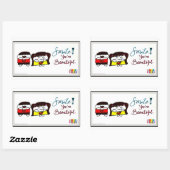 Lach! Je bent mooie Stickers (Vel)