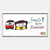 Lach! Je bent mooie Stickers (Voorkant)