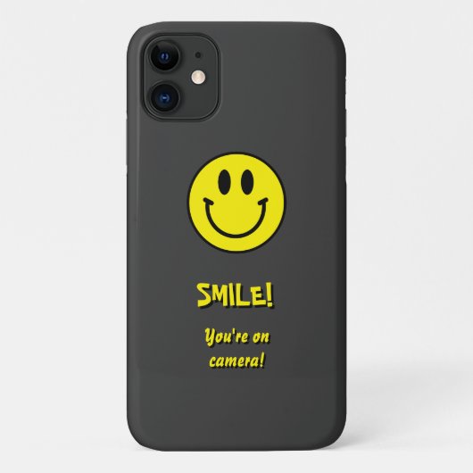 Lach! Je bent op camera. Case-Mate iPhone Case (Achterkant)