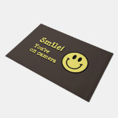 Lach! Je bent op camera. Doormat Deurmat (Schuin)