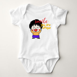Lach Je Bent Uniek – Muts Cute Cartoon Baby Romper