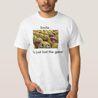 Lach je gewoon het spel kwijt t-shirt