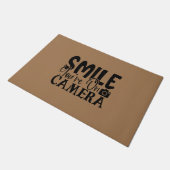 Lach je op camera deurmat (Schuin)