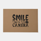 Lach je op camera deurmat (Voorkant)