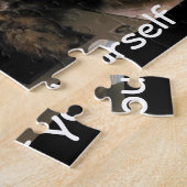 Lach jezelf aan legpuzzel (Zijkant)