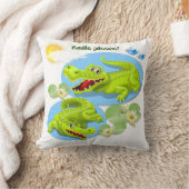 Lach Krokodil! Kussen (Deken)