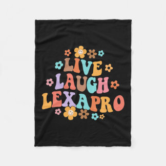 Lach Lexapro Groovy Geestelijke Gezondheid Therape Fleece Deken