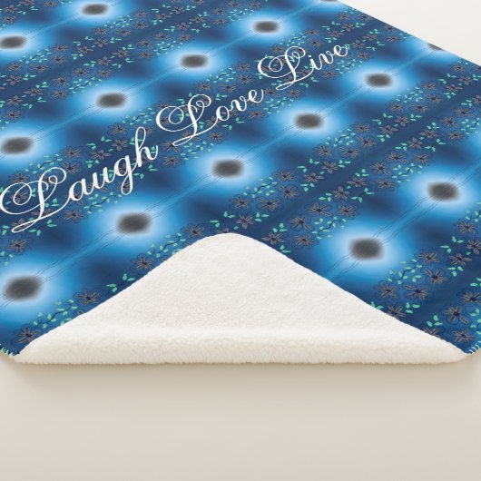 Lach Liefde Live Bloemig Deken (3/4)