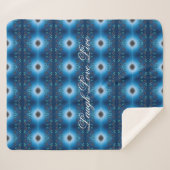 Lach Liefde Live Bloemig Deken (Voorkant (horizontaal))