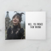 LACH MAAR, GEFELICITEERD KAART (Binnen)