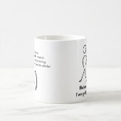 Lach maar goed, maak Mac gerust, ik heb je rug! Koffiemok (Center)