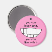 LACH! -magneet Magneet (Voorkant / Achterkant)