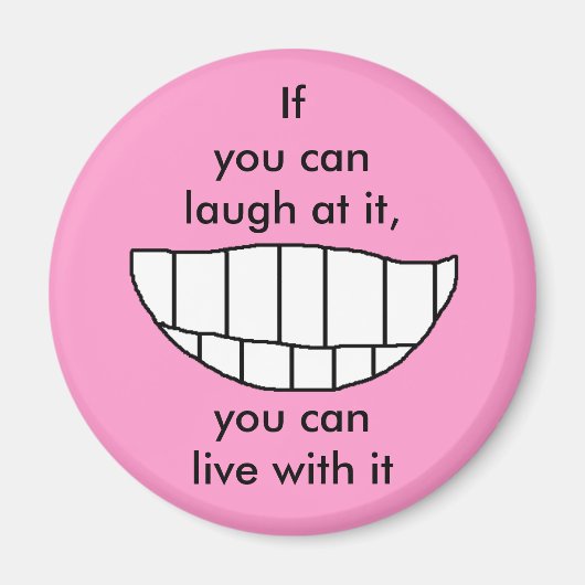 LACH! -magneet Magneet (Voorkant)