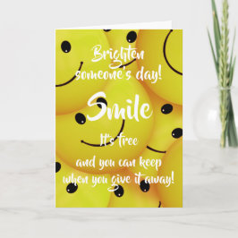 Lach, moedig de Kindness aan Kaart