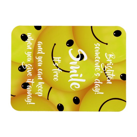 Lach, moedig de Kindness aan Magneet (Horizontaal)