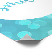 Lach! Motivatie Quote Wall Art Poster (Hoek)