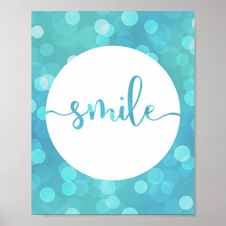 Lach! Motivatie Quote Wall Art Poster