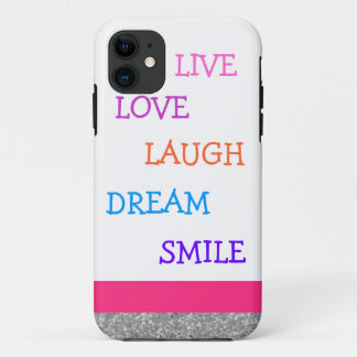 Lach om liefde en lach Case-Mate iPhone case
