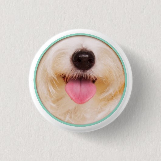 Lach! Ronde Button 3,2 Cm (Voorkant)