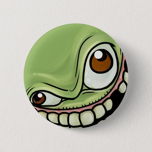 Lach! Ronde Button 5,7 Cm (Voorkant)
