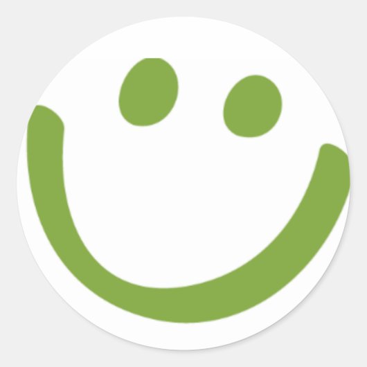 Lach! Ronde Sticker (Voorkant)