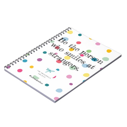 Lach... Spiral Foto notitieboekje Notitieboek (Linkerzijde)