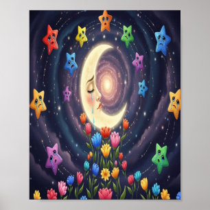 lach sterren poster