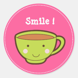 Lach! Tea Cup Stickers