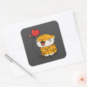 Lach Tiger Best Stickers (Envelop)