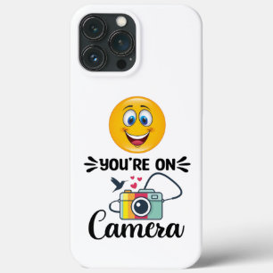 Lach! U bent op camera Case-Mate iPhone Case