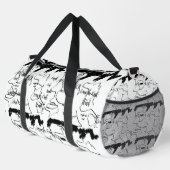 Lach uit luid basketbal Football voetbal Plunjezak (Rechterhoek)