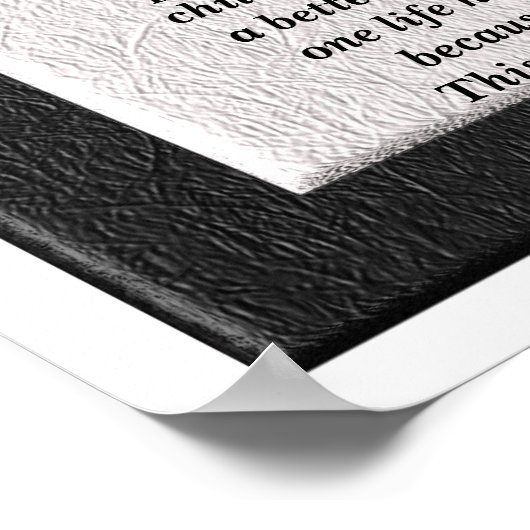 "Lach vaak en veel" Poster (Hoek)