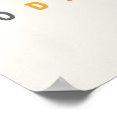 lach vandaag. Poster en Prints (Hoek)