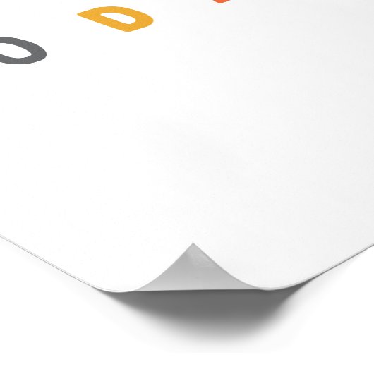 lach vandaag. Poster en Prints (Hoek)