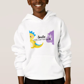 Lach Voor Een Betere Dag Jongens Hoodie