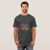 "Lach vrolijk" T-shirt (Voorkant volledig)