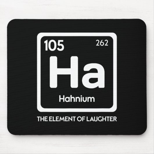 Lach Yoga Lachen Ha Het Element Pun Muismat (Voorkant)