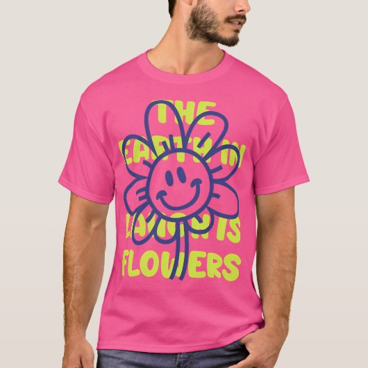 lachbloem t-shirt (Voorkant)