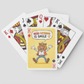 Lachdeck poker kaarten (Achterkant)