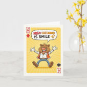 lachdek kaart (Gele Bloem)