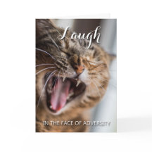 Lachen bij tegenslag