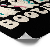 Lachen Bootiful Halloween Funny Ghost Dent Poster (Hoek)